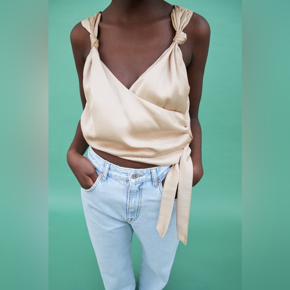 Zara satin top - Picture 2 of 6